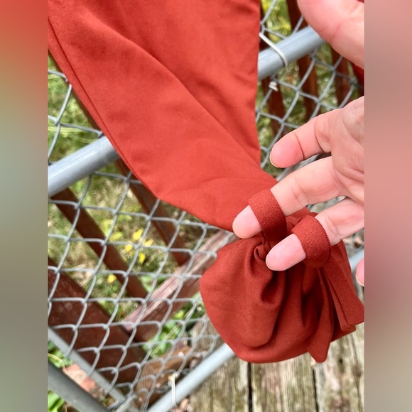 Fashion Nova XL Soft and Classy Pants,,with Ties at the Bottoms - Picture 7 of 7